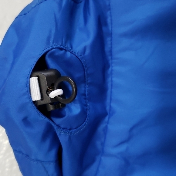 MARMOT Vibrant Blue Windbreaker Full Zip Sleeveless Vest Size SP - Picture 11 of 16